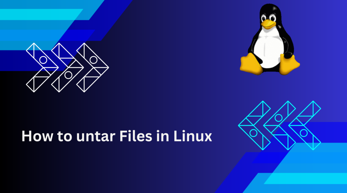How to untar Files in Linux