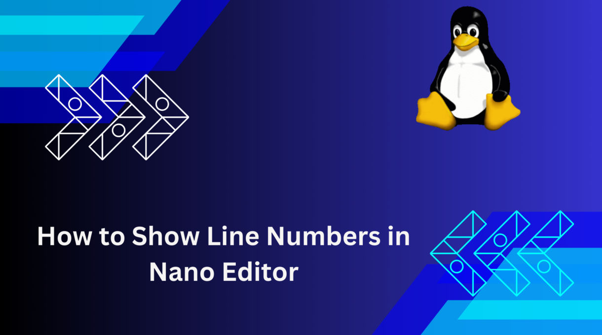 How to Show Line Numbers in Nano Editor